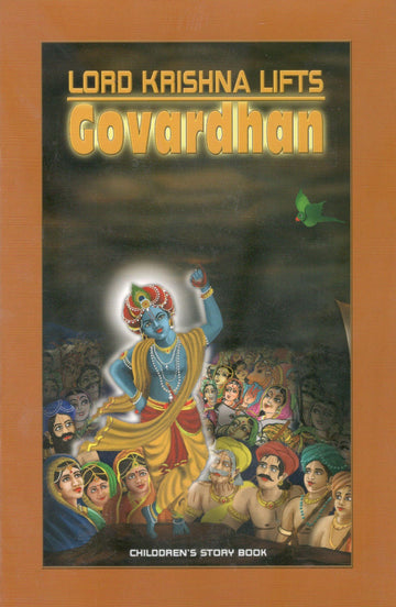 Lord Krishna Lifts Govardhan