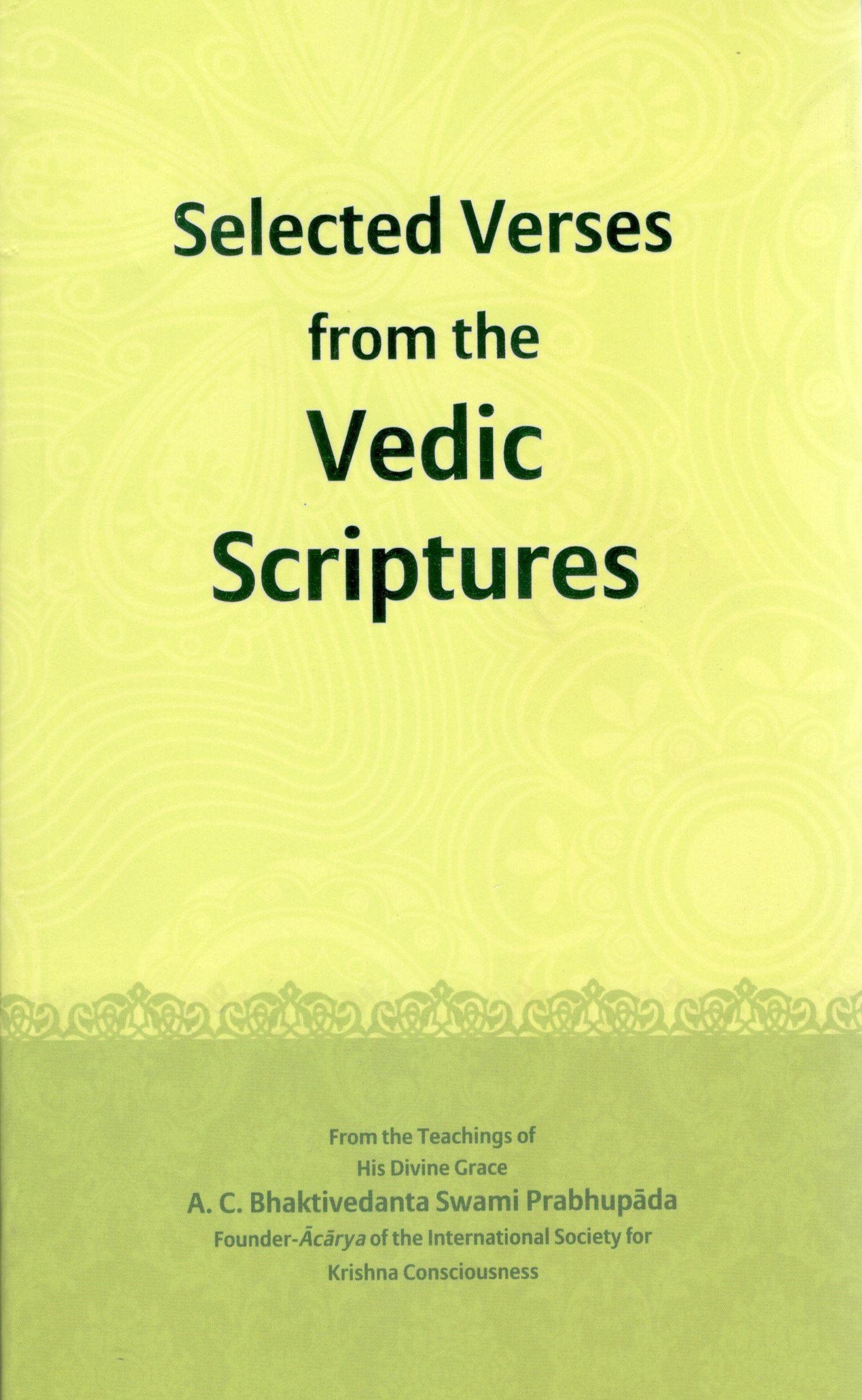 Selected Verses from the Vedic Scriptures