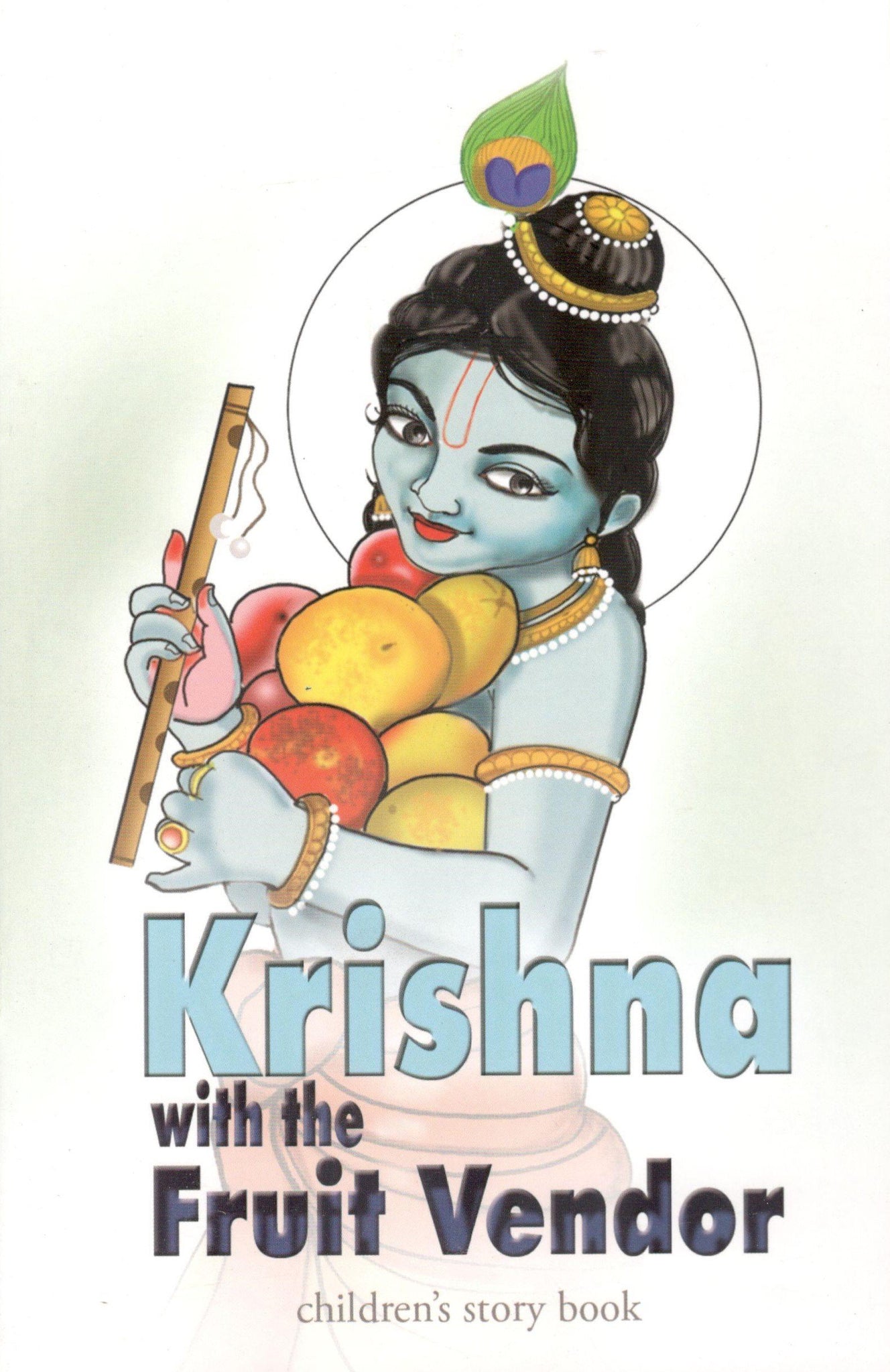 Krishna With The Fruit Vendor