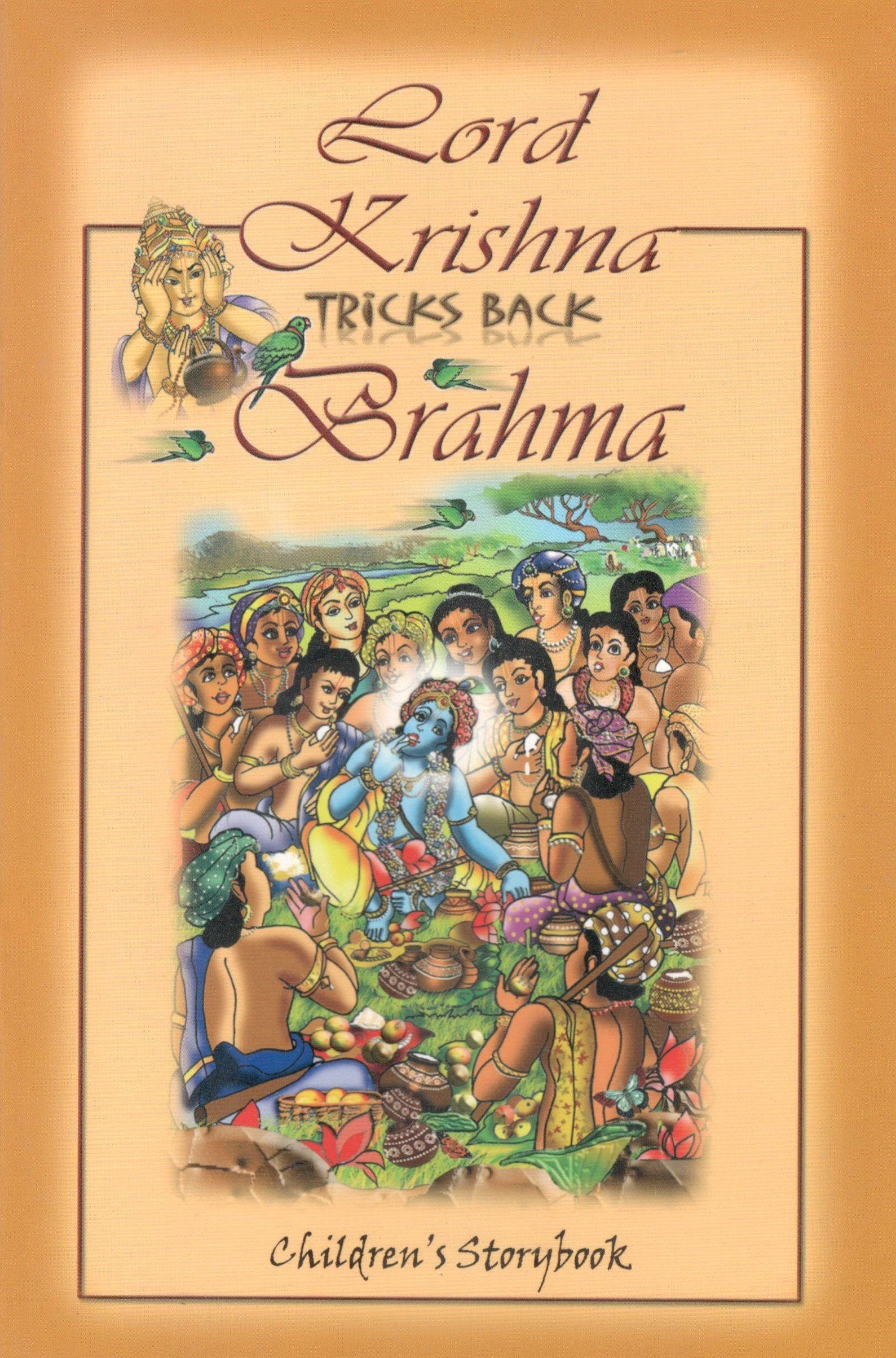 Lord Krishna Tricks Back Brahma