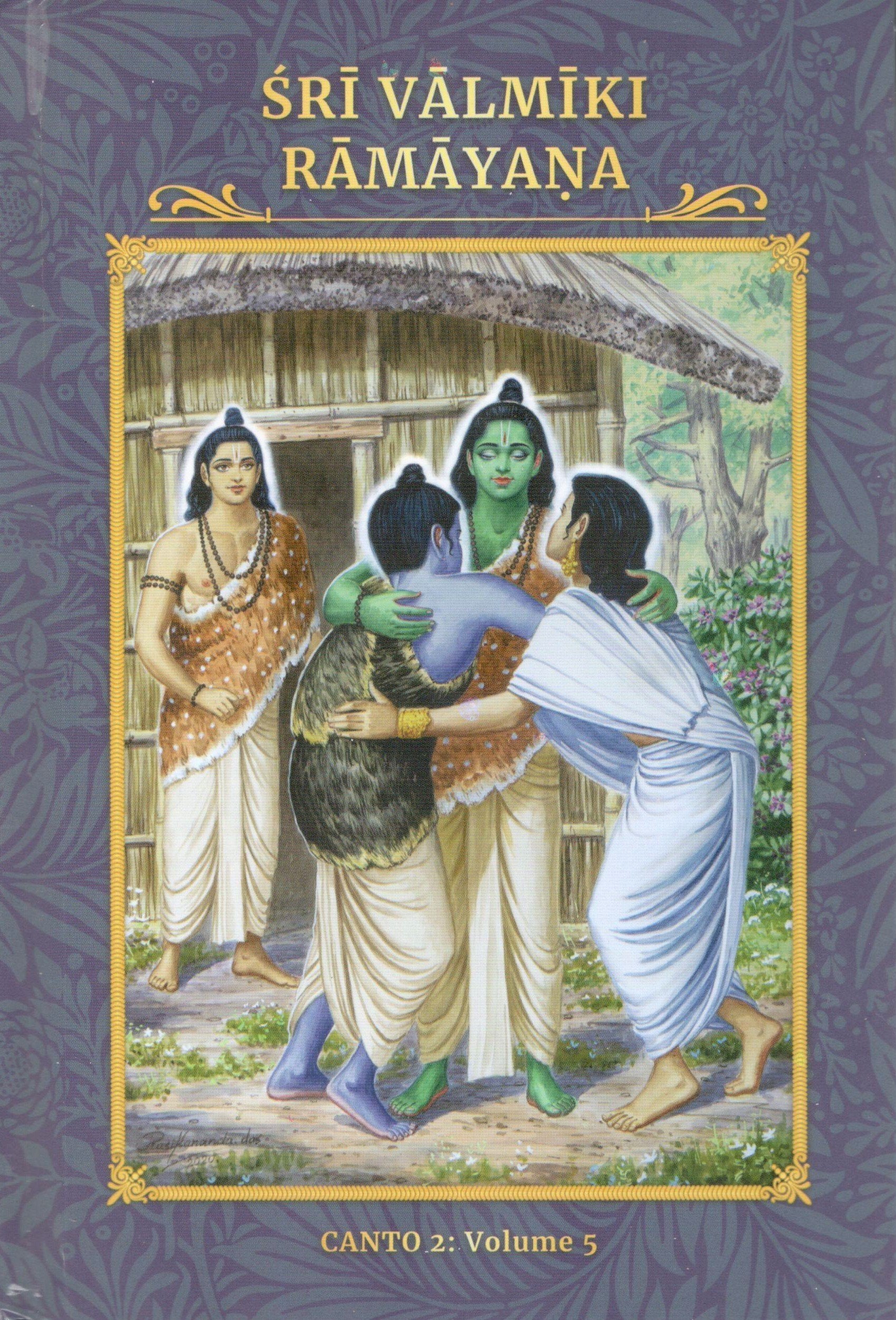 Sri Valmiki Ramayana Canto 2 (Five Volumes)